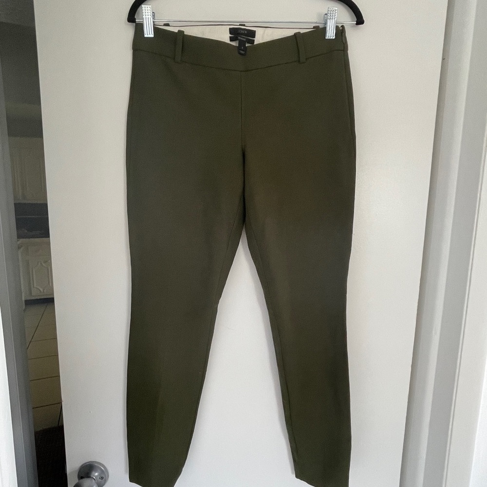 J.Crew mini wool cropped pants.